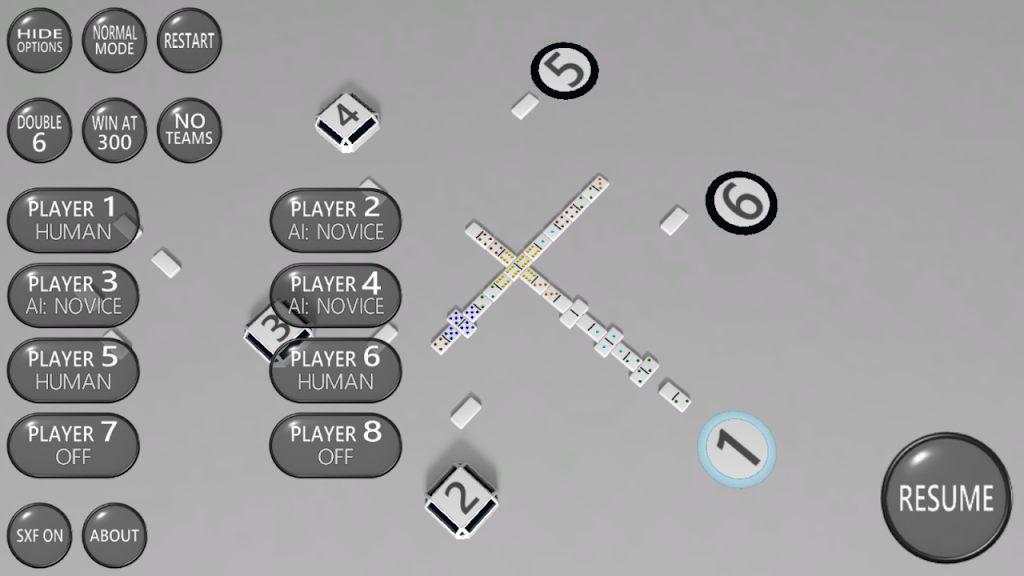 3D Dominoes by A Trillion Games Ltd Schermafbeelding 3