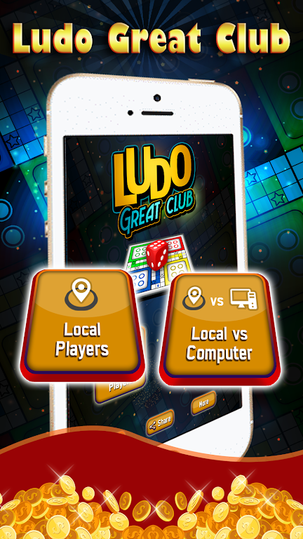 Ludo Great Club: King of Club games 螢幕截圖 0