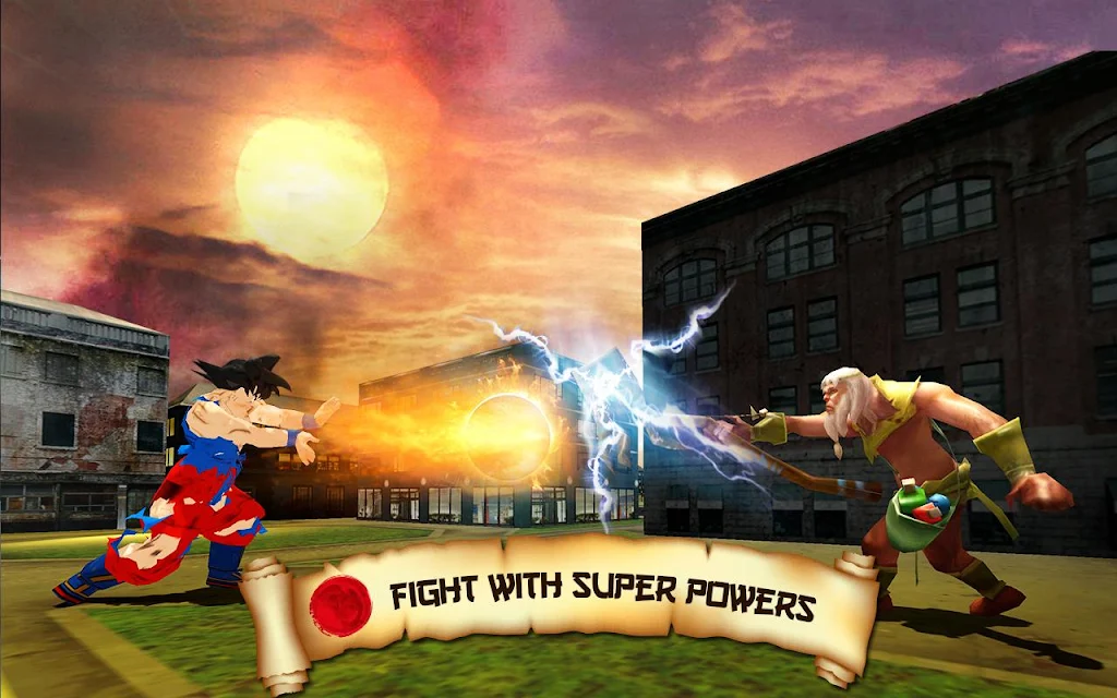 Super Goku Hero Xenoverse Saiyan Battle ဖန်သားပြင်ဓာတ်ပုံ 0