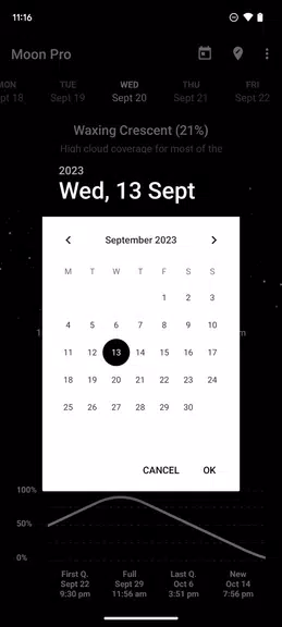 My Moon Phase - Lunar Calendar スクリーンショット 0