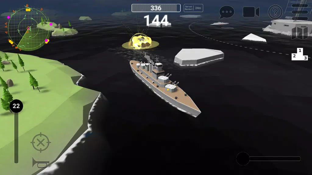 Ships of Glory: MMO warships स्क्रीनशॉट 1
