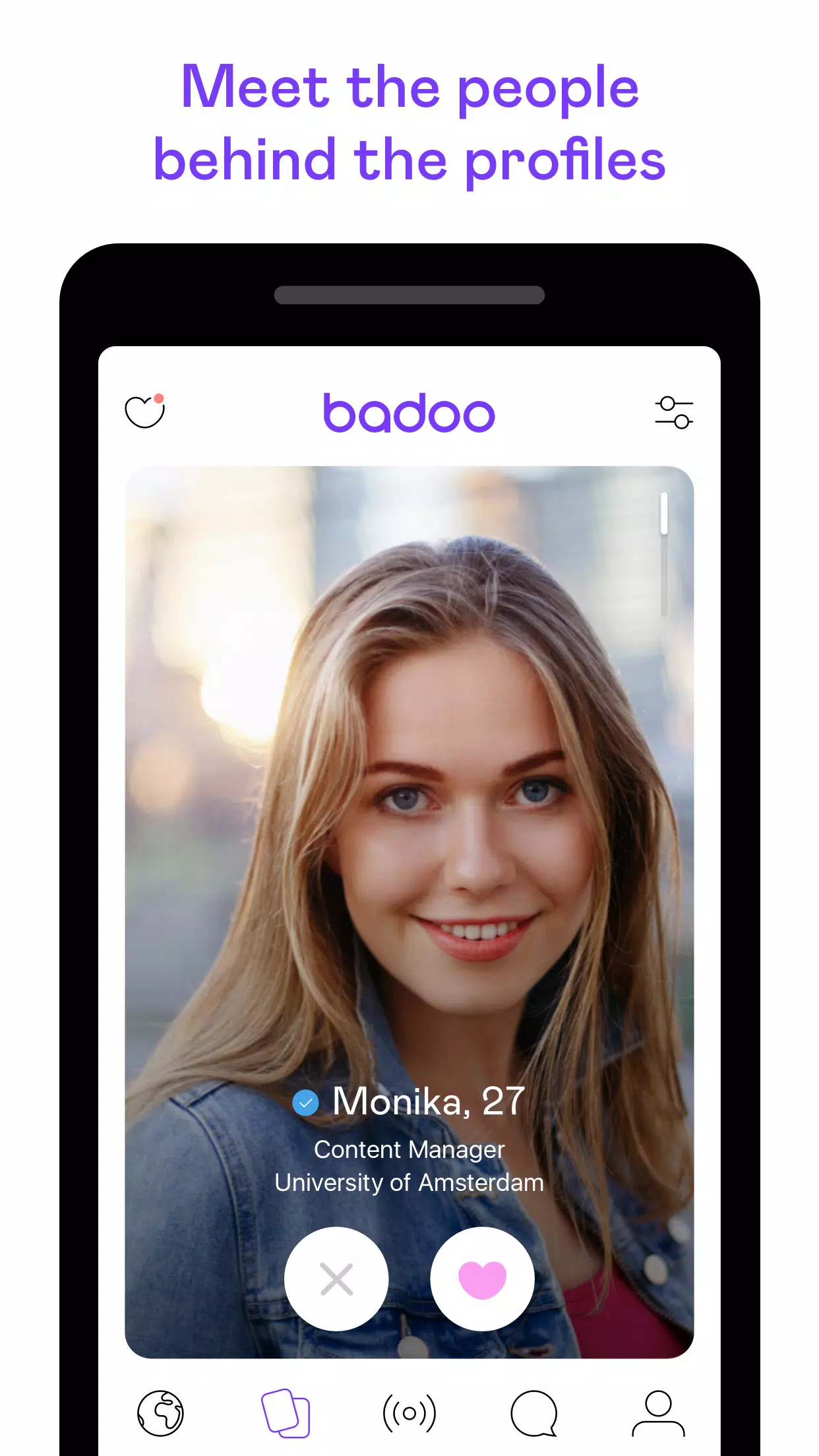 Badoo Lite Tangkapan skrin 1