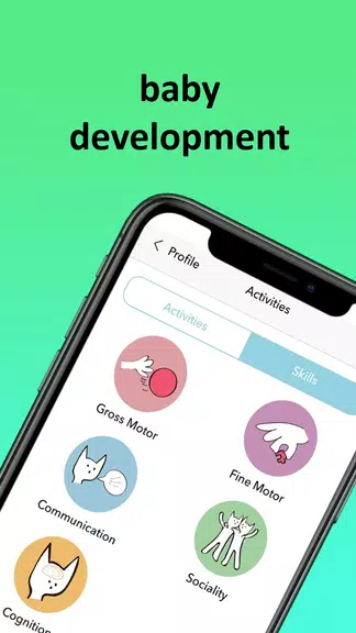 Baby milestones tracker Indigo Tangkapan skrin 3