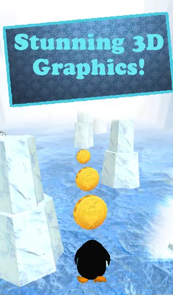 Penguin Run 3D Screenshot 1