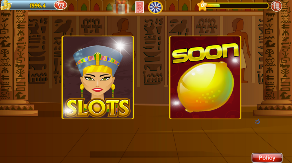 Classic Cleopatra Egypt Slot Machine ♛ ဖန်သားပြင်ဓာတ်ပုံ 1