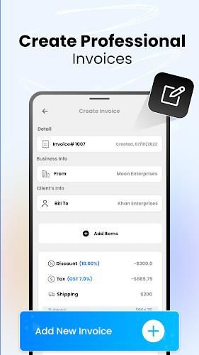 Invoice Maker and Generator Capture d'écran 1