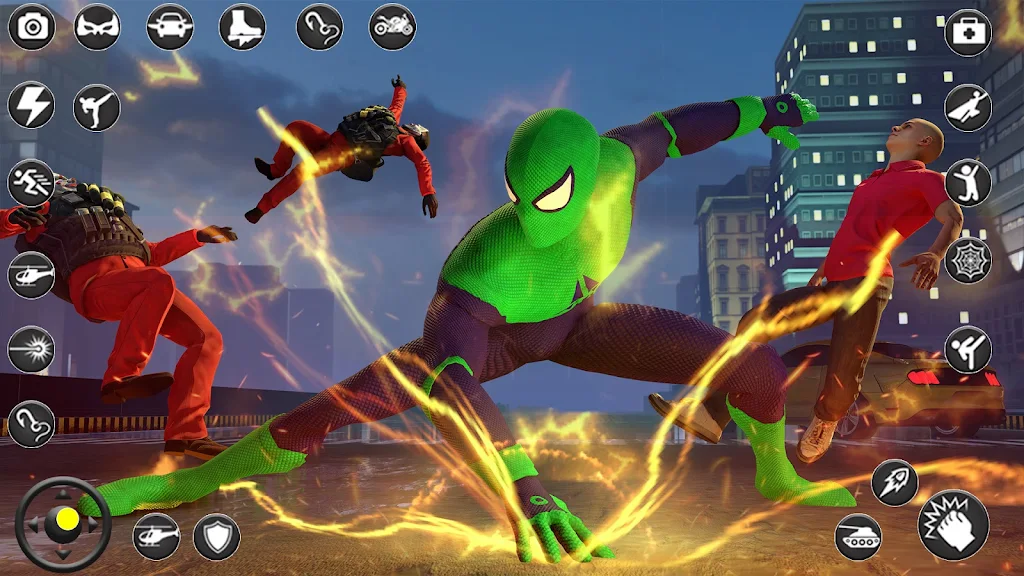 Rope Hero Spider: Spider Games Captura de pantalla 2