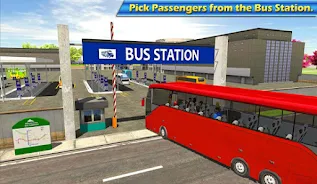 Modern City Bus Parking Games Zrzut ekranu 0