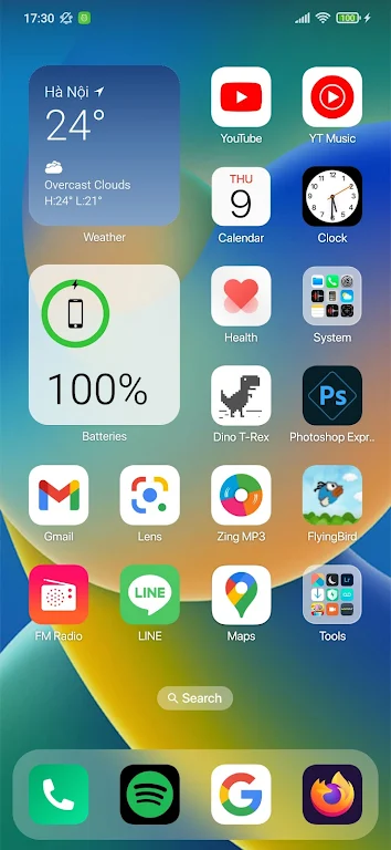 HiPhone Launcher, HiOS Themes 螢幕截圖 0