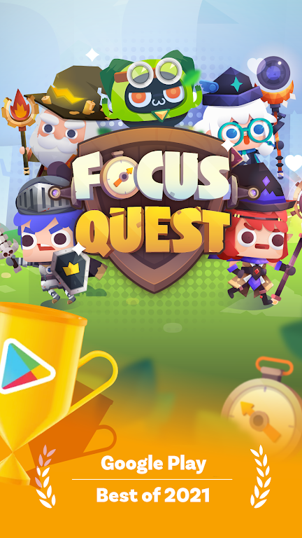 Focus Quest: Pomodoro adhd app ภาพหน้าจอ 0