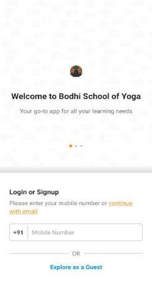 Bodhi School of Yoga Zrzut ekranu 0