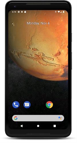 Mars 3D Live Wallpaper স্ক্রিনশট 0