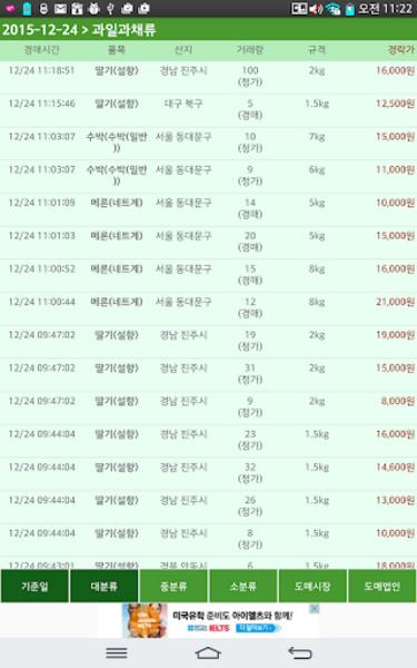 실시간 경매정보 Ảnh chụp màn hình 1