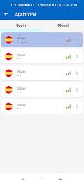 Spain VPN - Fast & Secure Tangkapan skrin 2