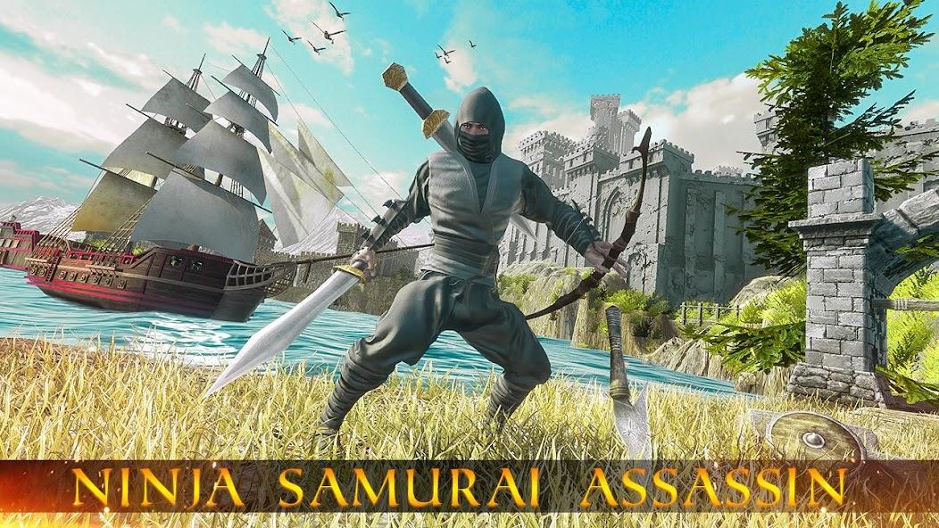 Ninja Samurai Assassin Hunter Mod Capture d'écran 2