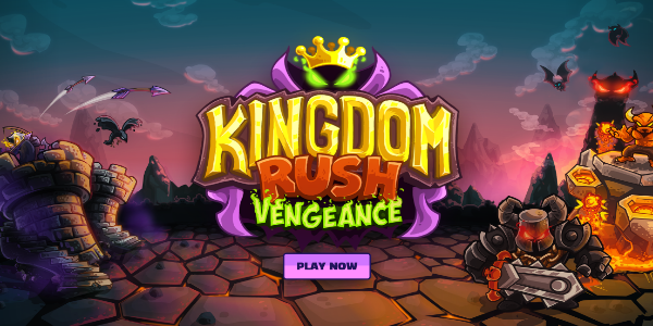 Kingdom Rush Vengeance TD Game Tangkapan skrin 0