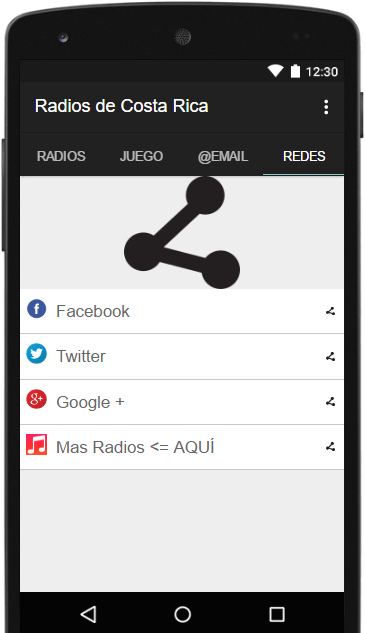 Radios Emisoras de Costa Rica FM AM en Vivo Gratis 螢幕截圖 2