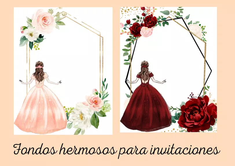Invitaciones para 15 anos Zrzut ekranu 0