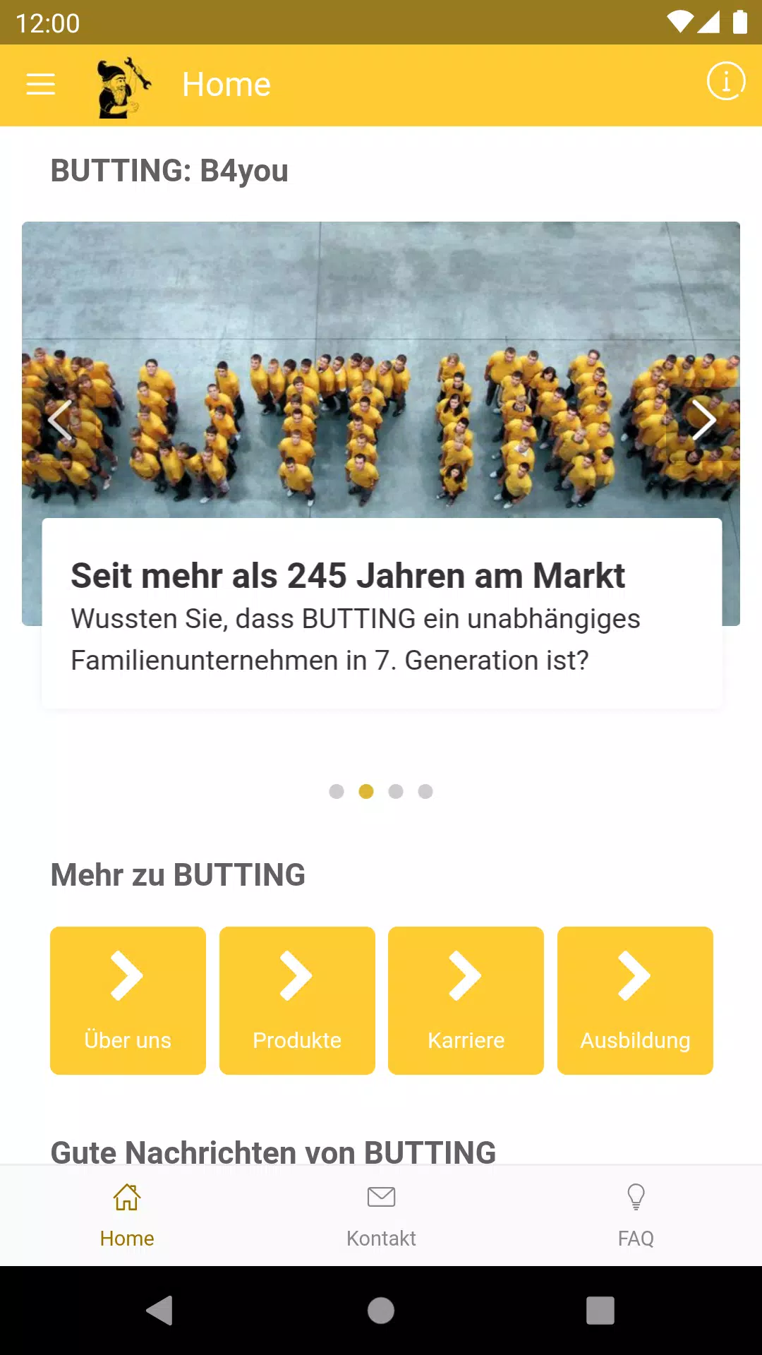 BUTTING: B4you 螢幕截圖 0