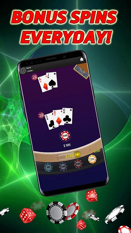 Black Jack for Winners: Card Game Captura de tela 2