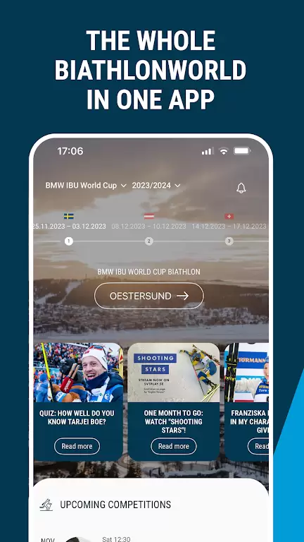 Official IBU App Zrzut ekranu 1