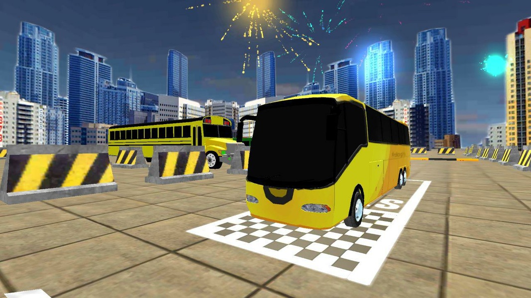 Modern Bus Drive Parking 3D Screenshot 1