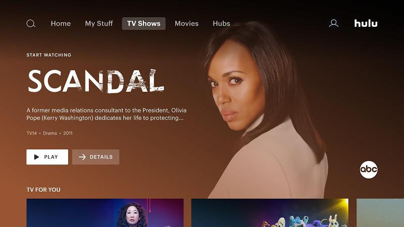 Hulu for Android TV Zrzut ekranu 3