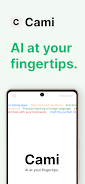Cami AI at your fingertips Capture d'écran 0