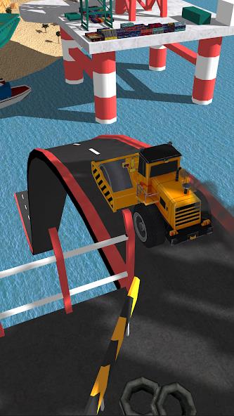 Stunt Truck Jumping Mod 螢幕截圖 1