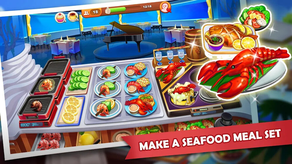 Cooking Madness Mod Ảnh chụp màn hình 2