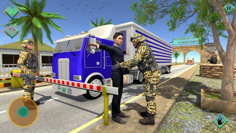 Border Patrol Police Sim Game 스크린샷 2