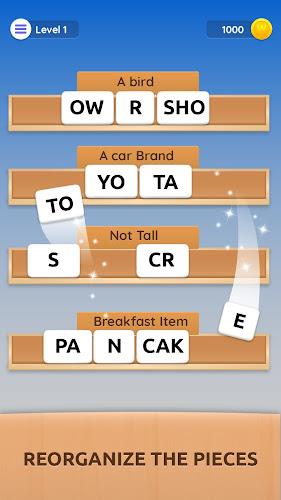 Word Jigsaw: Brain Teaser ဖန်သားပြင်ဓာတ်ပုံ 0