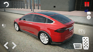 Electric Tesla Model X Driver Captura de pantalla 3