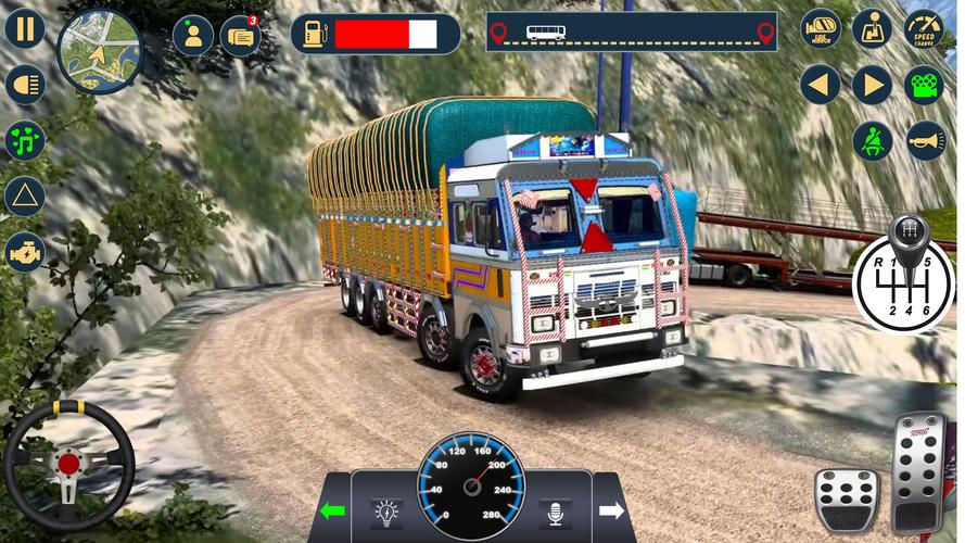 Indian Truck Drive Lorry Games 螢幕截圖 2