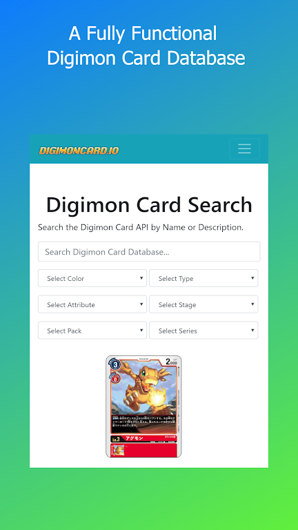 Deck Builder for Digimon TCG Captura de tela 0