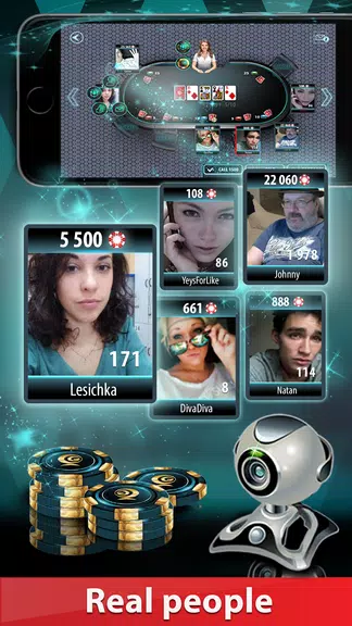 GC Poker 2: WebCamera-tables, Скриншот 1
