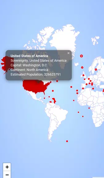 WORLD MAP: Geography Quiz, Atl Captura de pantalla 2