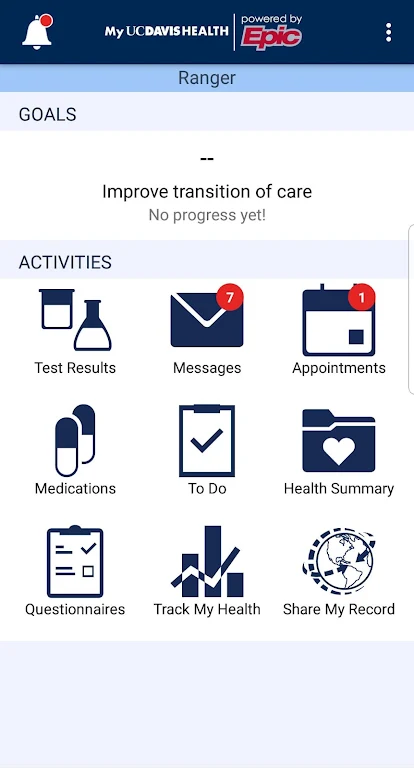 MyUCDavisHealth 螢幕截圖 2