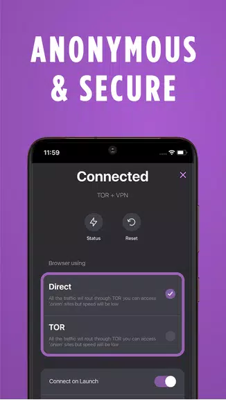 TOR Browser: OrNET Onion Web 스크린샷 2