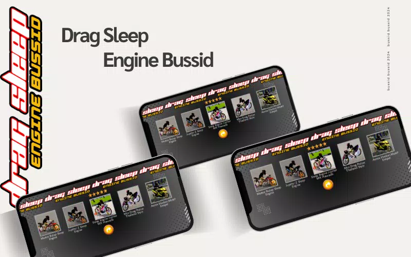 Mod Drag Sleep Engine Bussid Captura de pantalla 1