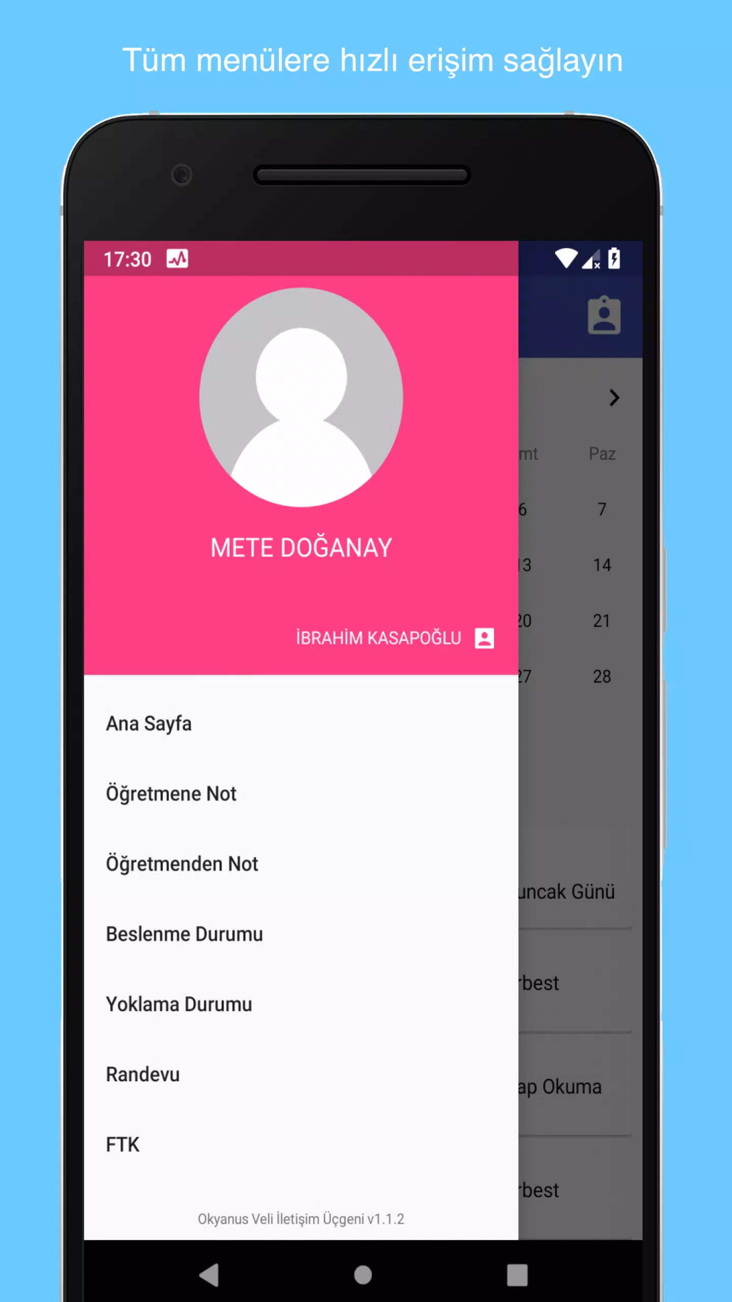 Okyanus Veli İletişim Üçgeni Captura de pantalla 1