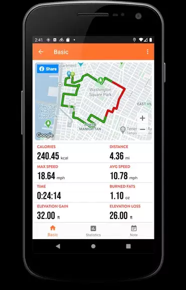 Cycling Diary - Bike Tracker Screenshot 3