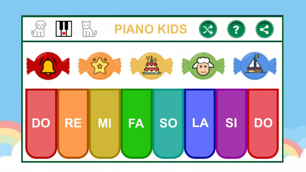 Piano Kids: Animals Music Song 스크린샷 0