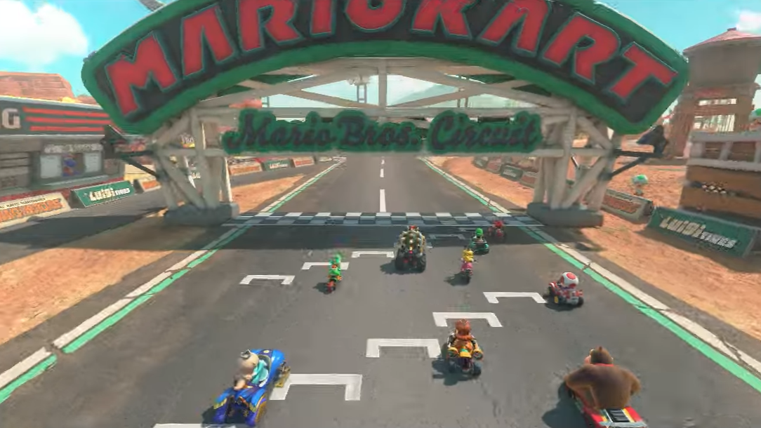 Mario Kart 9 - Unang hitsura