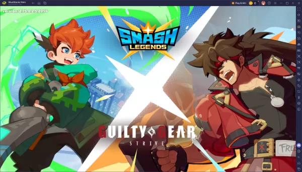 Smash Legends gameplay on PC via BlueStacks featuring enhanced controls