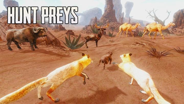 The Fox - Animal Simulator ภาพหน้าจอ 1