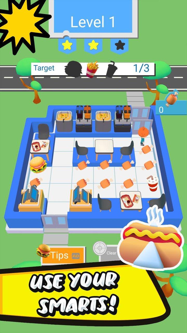 Sandwich Stack Restaurant game Ekran Görüntüsü 3