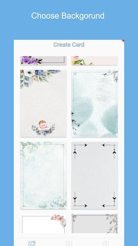 Baby Shower Card Maker スクリーンショット 1