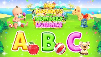 Learn ABC Alphabets & 123 Game 螢幕截圖 0