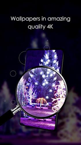 Christmas Wallpapers 4K ဖန်သားပြင်ဓာတ်ပုံ 3